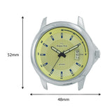 Maxima ATTIVO Men Gold Dial Analogue Watch - 58713CMGI