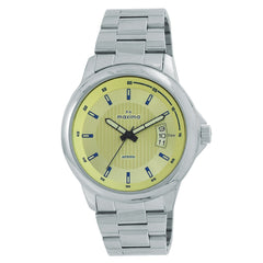 Maxima ATTIVO Men Gold Dial Analogue Watch - 58713CMGI