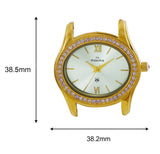 Maxima GOLD Women Silver Dial Analogue Watch - 58780LMLY