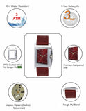 Maxima ATTIVO Women Red Dial Analogue Watch - 59790LMLI