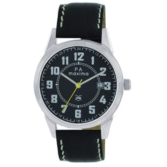 Maxima ATTIVO Men Black Dial Analogue Watch - 60095LMGI