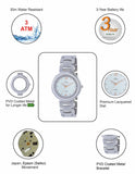 Maxima ATTIVO Women White Dial Analogue Watch - 60216BMLI