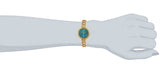 Maxima GOLD Women Blue Dial Analogue Watch - 61612BMLY