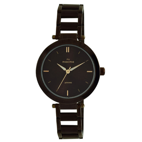 Maxima ATTIVO Women Brown Dial Analogue Watch - 61930CMLE