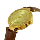 Maxima GOLD Women Gold Dial Analogue Watch - 61982LMLY