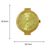 Maxima GOLD Women Gold Dial Analogue Watch - 61982LMLY