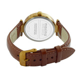 Maxima GOLD Women Gold Dial Analogue Watch - 61982LMLY
