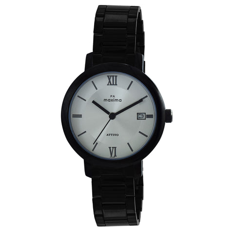 Maxima ATTIVO Women Silver Dial Analogue Watch - 63386CMLB