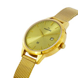 Maxima GOLD Women Gold Dial Analogue Watch - 63712CMLY