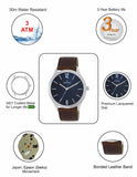 Maxima ATTIVO Men Dark Blue Dial Analogue Watch - 65071LMGI