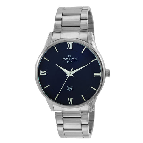 Maxima ATTIVO Men Dark Blue Dial Analogue Watch - 65131CMGI
