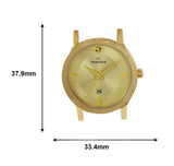Maxima GOLD Women Gold Dial Analogue Watch - 65620CMLY