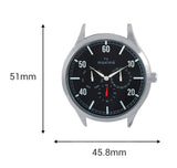 Maxima ATTIVO Men Black Dial Analogue Watch - 66250CMGI