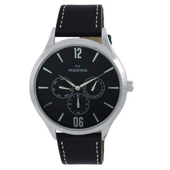 Maxima ATTIVO Men Black Dial Analogue Watch - 66260LMGI