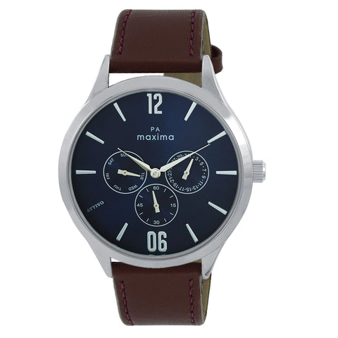 Maxima ATTIVO Men Dark Blue Dial Analogue Watch - 66262LMGI