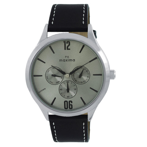 Maxima ATTIVO Men Grey Dial Analogue Watch - 66263LMGI