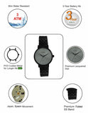 Maxima ATTIVO Women Grey Dial Analogue Watch - 66291CMLB