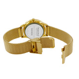 Maxima GOLD Women Silver Dial Analogue Watch - 66501CMLY