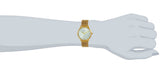 Maxima GOLD Women Silver Dial Analogue Watch - 66501CMLY