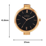 Maxima ATTIVO Women Black Dial Analogue Watch - 66582CMLT