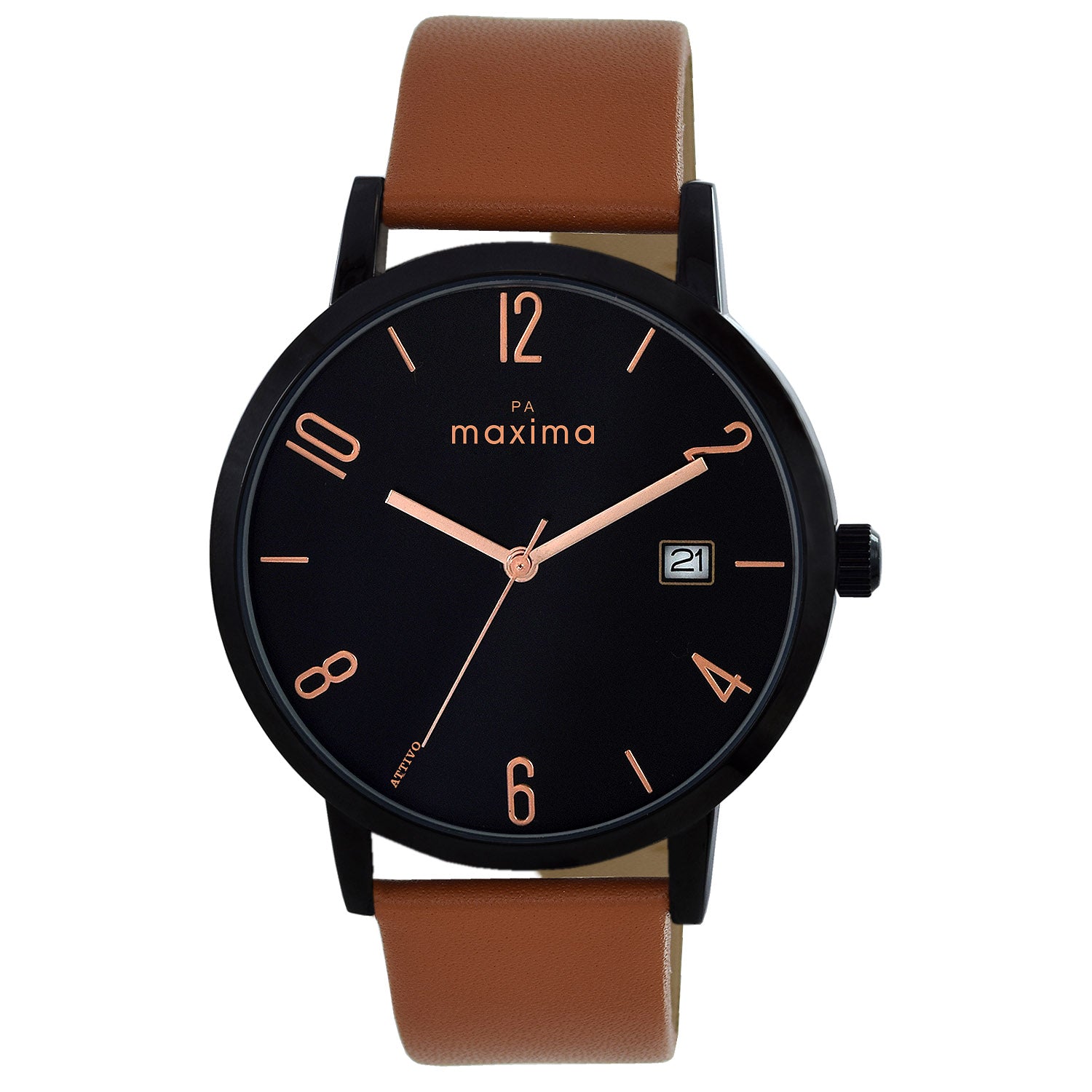 Maxima ATTIVO Men Black Dial Analogue Watch 67070LMGB