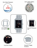 Maxima ATTIVO Men Black Dial Analogue Watch - 67530CMGI
