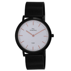 Maxima ATTIVO Men White Dial Analogue Watch - 67911CMGB