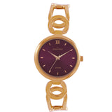 Maxima ATTIVO Women Purple Dial Analogue Watch - 68001BMLR