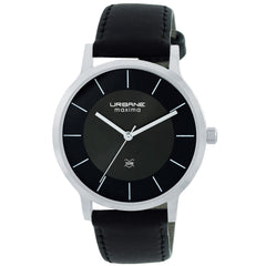 Maxima URBANE Men Black Dial Analogue Watch - 68493LMGI
