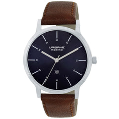 Maxima URBANE Men Dark Blue Dial Analogue Watch - 68495LMGI
