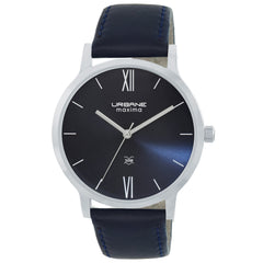 Maxima URBANE Men Dark Blue Dial Analogue Watch - 68498LMGI