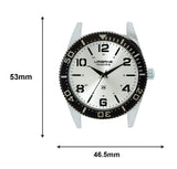 Maxima URBANE Men Silver Dial Analogue Watch - 69332CMGT