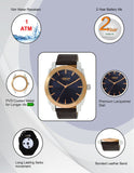 Maxima Urbane Collection Analog Watch For Men 69791LMGT