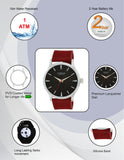 Maxima Urbane Collection Analog Watch For Men 70082PMGI
