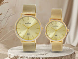 Maxima Pair Analog Watch For Couple 71021/71061CMPY
