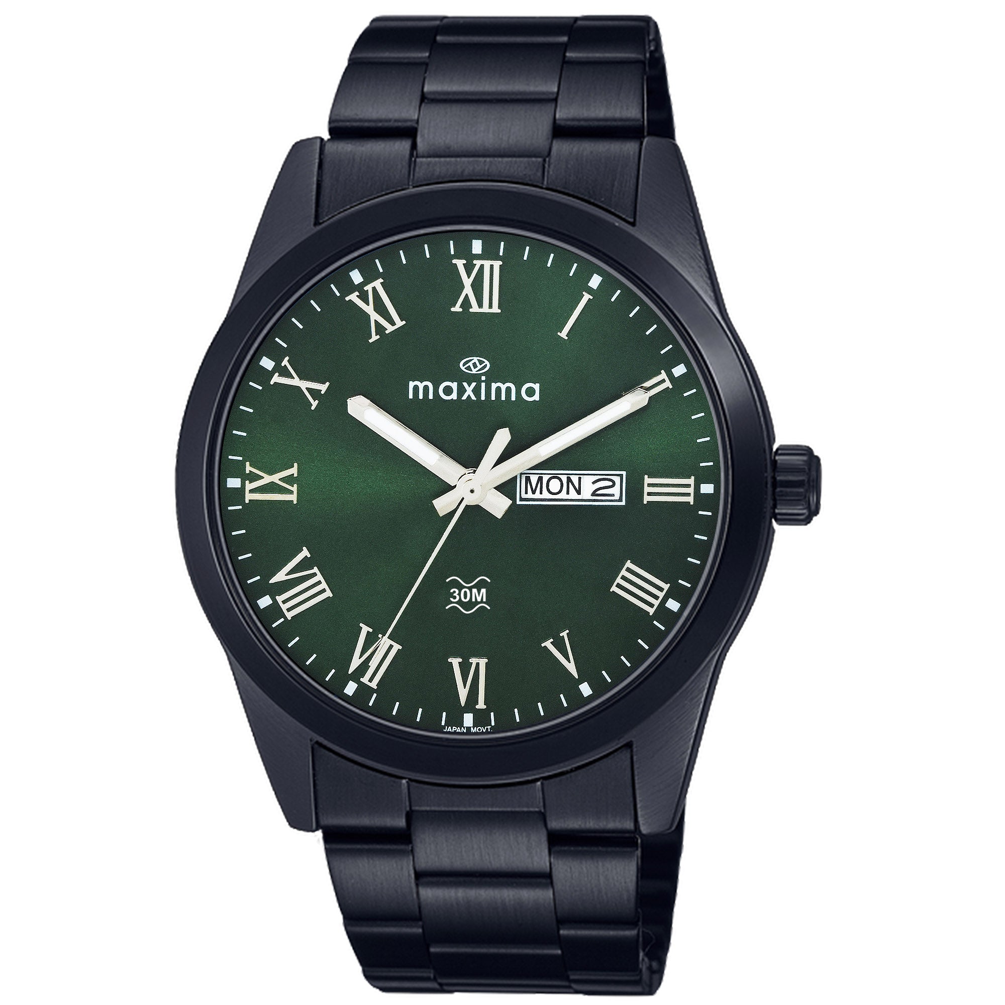 Wrist Watch Maxima Black Chain Watches Maxima ATTIVO Men Black