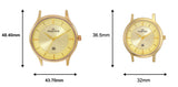 Maxima Pair Analog Watch For Couple 71680/71700CMPY