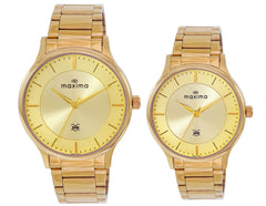 Maxima Pair Analog Watch For Couple 71680/71700CMPY