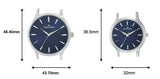 Maxima Pair Analog Watch For Couple 71740/71760CMPI