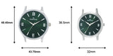 Maxima Pair Analog Watch For Couple 71741/71761CMPI