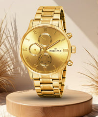 Maxima Analog Watch For Men 71790CMGY