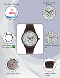 Maxima Analog Watch For Men 72241CMGE