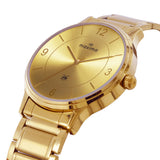 Maxima Kolar Antique Gold WaterProof Analog Watch For Men 73000CMGH