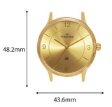 Maxima Kolar Antique Gold WaterProof Analog Watch For Men 73000CMGH