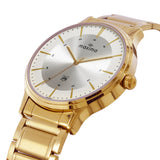 Maxima Kolar Antique Gold WaterProof Analog Watch For Men 73001CMGH