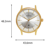 Maxima Kolar Antique Gold WaterProof Analog Watch For Men 73001CMGH