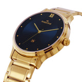 Maxima Kolar Antique Gold WaterProof Analog Watch For Men 73003CMGH