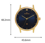 Maxima Kolar Antique Gold WaterProof Analog Watch For Men 73003CMGH