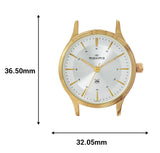 Maxima Kolar Antique Gold Waterproof Analog Watch For Women 73011CMLH