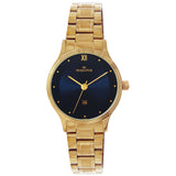 Maxima Kolar Antique Gold Waterproof Analog Watch For Women 73013CMLH